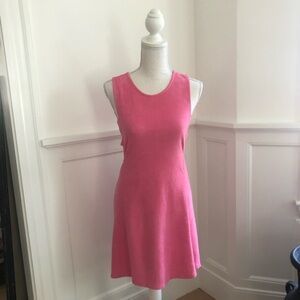 Pink Mini Dress With Side Cut Out